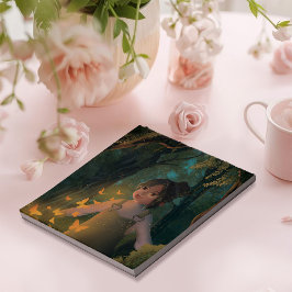 Ein kindlicher Funke Notizblock