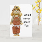 EIN "KISS" FÜR HALLOWEEN/GLÜCKLICH MICH KARTE (Gelbe Blume)