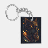 Ein kitschiger Akryllischer Schlüsselanhänger (Vorderseite links)