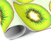 ein Kiwi anpassbar Geschenkpapier (Rolleneckpunkt)