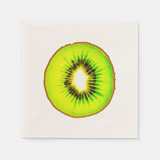 ein Kiwi anpassbar Serviette (Vorderseite)