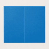 Ein klarer, blauer Himmel ohne Wolken füllt das ga (Außenseite Aufgefaltet)