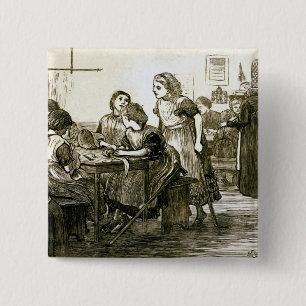 Ein Klassenzimmer Button