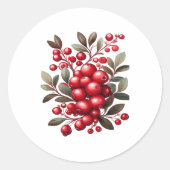 Ein klassischer T - Shirt mit Geschmack und Geschm Runder Aufkleber (Vorderseite)