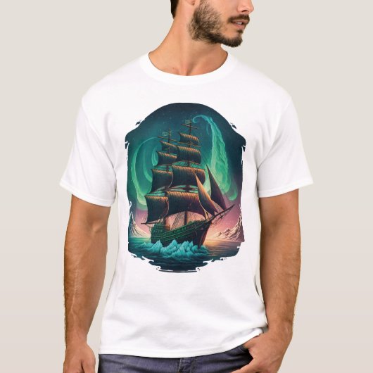 Ein klassisches altes Segelschiff Shirt (Vorderseite)