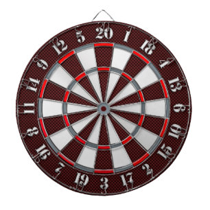 Ein klassisches Spiel für Darts Chrome Carbon Fib Dartscheibe