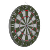 Ein klassisches Spiel für Darts Chrome Carbon Fibe Dartscheibe (Vorderseite Links)