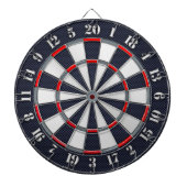 Ein klassisches Spiel für Darts Chrome Carbon Fibr Dartscheibe (vorne)
