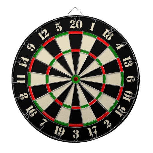 Ein klassisches Spiel hier für ein Spiel von Darts Dartscheibe (vorne)