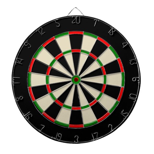 Ein klassisches Spiel hier für ein Spiel von Darts Dartscheibe (vorne)