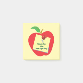 Ein klebriger Hinweis an einem Tag Behalte Wut weg Post-it Klebezettel