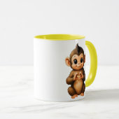 Ein kleiner Affe, der dich liebt Tasse (VorderseiteRechts)