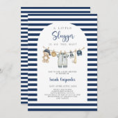 Ein kleiner Baby-Duschkopf Einladung (Vorne/Hinten)