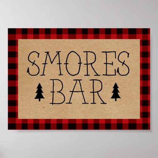 Ein Kleiner-Bär-S'mores-Bar-Poster Poster (Vorne)
