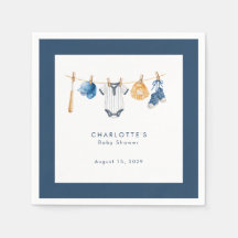 Ein kleiner Baseball-Schlagmann Baby Shower