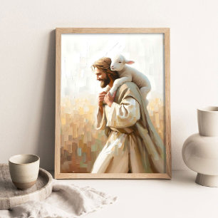 Ein kleiner Begleiter, Christlicher Glaubenskunst, Poster