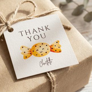 Ein kleiner Boo Halloween-Baby-Shower-Dankeschön Geschenkanhänger