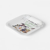 Ein kleiner Boo! Halloween Baby Shower Gender neut Pappteller (Gewinkelt)