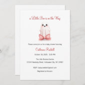 Ein kleiner Boo ist auf dem Weg zu Einladung, Hall Einladung (Vorne/Hinten)