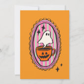 Ein kleiner Boo ist Brunch Baby Dusche Einladung (Rückseite)