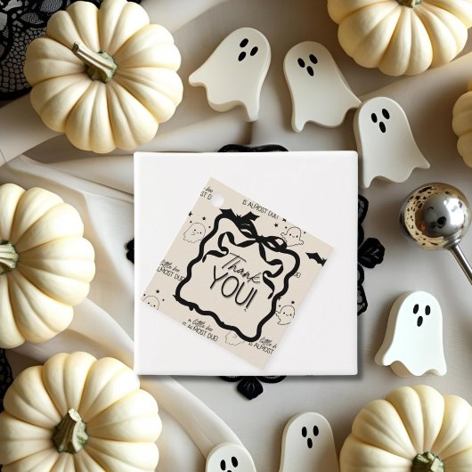 Ein kleiner Boo ist fast danke Geschenkanhänger