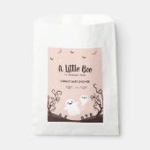 Ein kleiner Boo ist fast das passende Baby Duschko Geschenktütchen (Vorderseite)