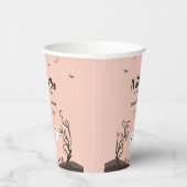 Ein kleiner Boo ist fast das passende Baby Duschko Pappbecher (Rechts)