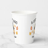 Ein kleiner Boo ist fast das passende Set Pappbecher (Rechts)