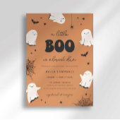 Ein kleiner Boo ist fast die passende Baby Dusche Einladung