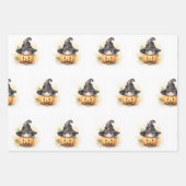 Ein kleiner Boo ist fast fällig Baby Duschgeschenk Geschenkpapier Set (Vorderseite)