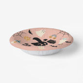 Ein kleiner Boo ist fast fällig! Halloween-Kinderd Pappteller (Gewinkelt)