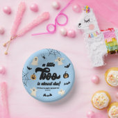 Ein kleiner Boo ist fast fällig! Halloween-Kinderd Pappteller (Party)