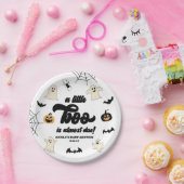 Ein kleiner Boo ist fast fällig! Halloween-Kinderd Pappteller (Party)