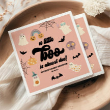 Ein kleiner Boo ist fast fällig! Halloween-Kinderd