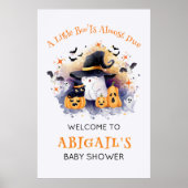 Ein kleiner Boo ist fast gebührend willkommen Poster (Vorne)