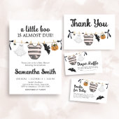 Ein kleiner Boo ist fast nötig mit einer Babydusch Einladung