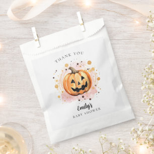 Ein kleiner Boo ist fast wegen Babydusche Geschenktütchen