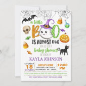 Ein kleiner Boo ist fast wegen der Einladung - wei (Vorderseite)