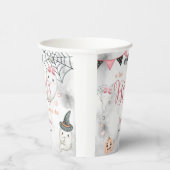 Ein kleiner Boo ist fast wegen Girl Baby Dusche Pappbecher (Rechts)