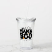 Ein kleiner Boo ist fast zu Halloween-Kinderdusche Acryltrinkbecher (Rückseite)