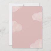 Ein kleiner Boo ist fast zu Halloween-Kinderdusche Einladung (Rückseite)