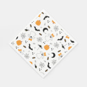Ein kleiner Boo ist fast zu Halloween-Kinderdusche Serviette (Ecke)
