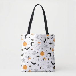 Ein kleiner Boo ist fast zu Halloween-Kinderdusche Tasche