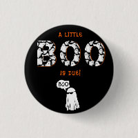 Ein kleiner Boo ist wegen der spoky Ghost Baby Dus