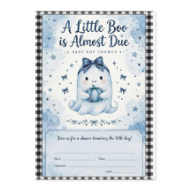 Ein kleiner Boo kommt bald Blaue Geister-Baby-Part