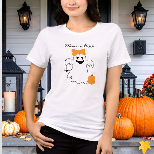 Ein kleiner Boo steht kurz bevor Orange Mädchen Ba Tri-Blend Shirt
