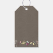 Ein kleiner Bunny Baby Duwer Gefallen Geschenkanhänger (Rückseite)