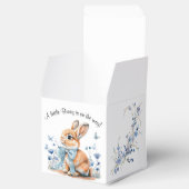 Ein kleiner Bunny ist auf dem Weg Babydusche Geschenkschachtel (Geöffnet)