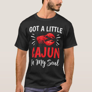 Ein kleiner Cajun in meinem Soul Crawfish Krautfis T-Shirt