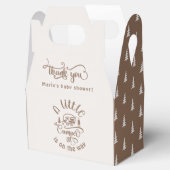 Ein kleiner Camper mit minimalistischer Babyshow, Geschenkschachtel (Geöffnet)